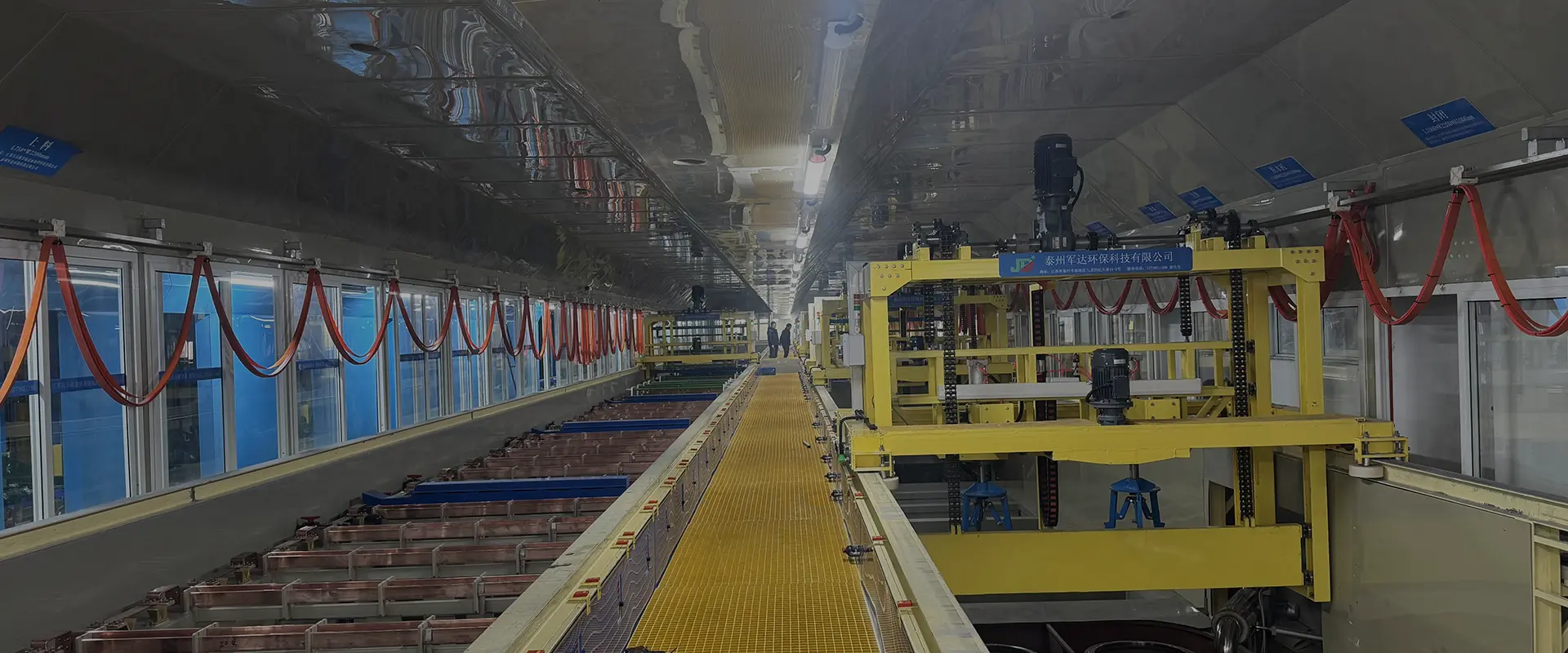 Productielijn voor hardverchromen en anodiseren voor hydraulische cilinders