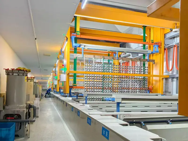 Processtroom van galvanische productie