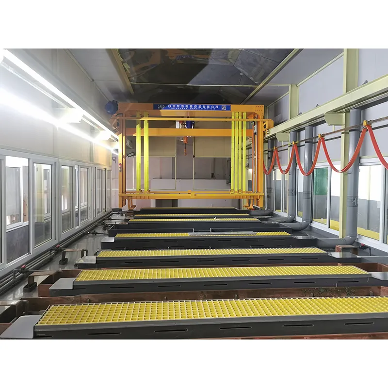 Gantry Rack Plating Line: de intelligente oplossing voor galvanische productie met een hoge mix en een laag volume