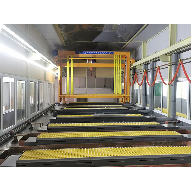 Hoe verbetert een portaalrek-platinglijn de industriële galvaniseerefficiëntie?