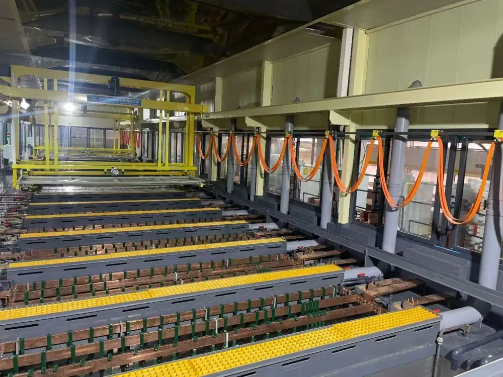 Motorcycle Parts Vertical Lift Plating Line